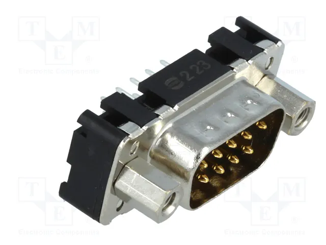 HARTING Conector D-Sub 9 Pines Macho THT Recto