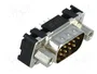 HARTING Conector D-Sub 9 Pines Macho THT Recto