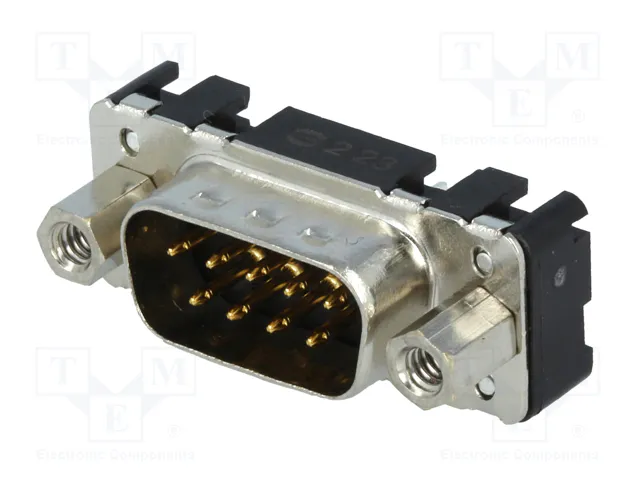 HARTING Conector D-Sub 9 Pines Macho THT Recto