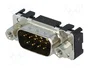 HARTING Conector D-Sub 9 Pines Macho THT Recto