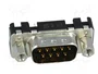 HARTING Conector D-Sub 9 Pines Macho THT Recto