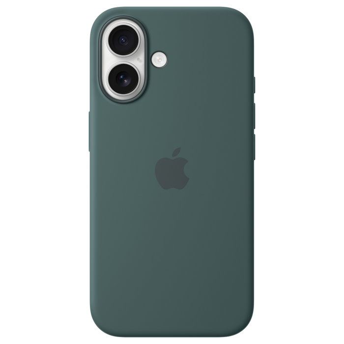Apple Funda de Silicona con MagSafe para iPhone 16 - Verde lago