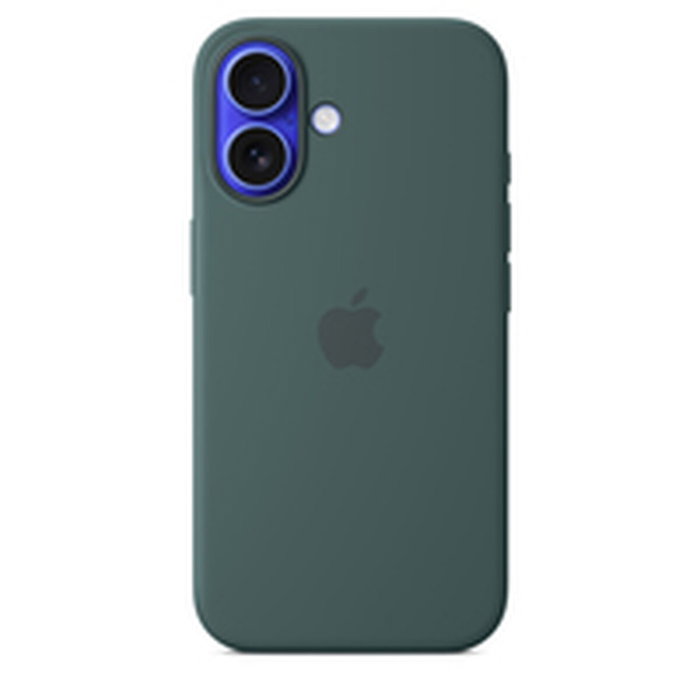 Apple Funda de Silicona con MagSafe para iPhone 16 - Verde lago