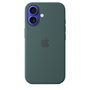 Apple Funda de Silicona con MagSafe para iPhone 16 - Verde lago