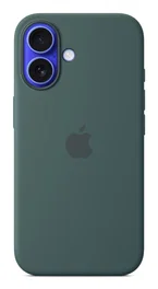 Apple Funda de Silicona con MagSafe para iPhone 16 - Verde lago