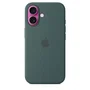 Apple Funda de silicona con MagSafe para iPhone 16 - Verde lago