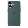 Apple Funda de silicona con MagSafe para iPhone 16 - Verde lago