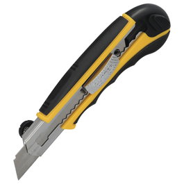 WOLFPACK LINEA PROFESIONAL Cutter Profesional 18mm con 8 Hojas de Acero SK5