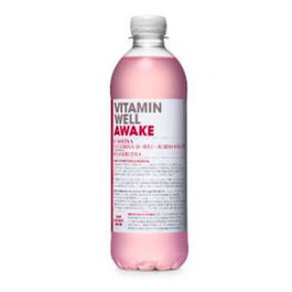 Vitamin Well Bebida Vitaminada Awake Frambuesa 500 Ml Bajo en Calorías con Vitaminas D y B12 Ácido Fólico