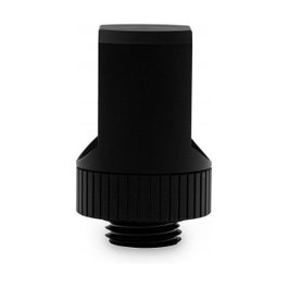 EK Water Blocks EK-Torque Adapter T-Splitter G1/4 pulgada macho a 2x G1/4 pulgada hembra giratorio, negro