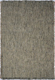 DKD Home Decor Alfombra de Yute y Lana Tejida a Mano Turquesa 200x140 cm