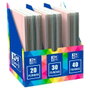 Oxford Carpeta con Fundas Live&Go Espiral A4 Surtido Expositor de 20 Unidades