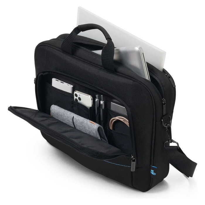 Dicota Maletín Top Traveller TWO para Portátiles hasta 43.9 cm (17.3"), Negro - D3250805