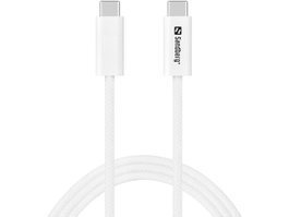 SANDBERG Cable USB-C a USB-C USB4 240W 40Gbps 1M