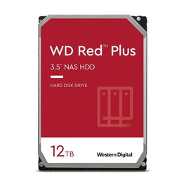 Western Digital WD Disco Duro Interno Red Plus 12TB SATA 3.5" 7200rpm CMR