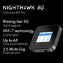 Netgear Nighthawk M7 Pro Router de red móvil 5G Wi-Fi 7 Negro