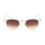 Belstaff HERONGATE-S208 Gafas de sol Unisex Dorado y Marrón
