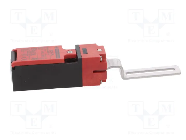 TELEMECANIQUE SENSORS XCSPL581 Interruptor de seguridad de bisagra rojo