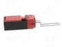 TELEMECANIQUE SENSORS XCSPL581 Interruptor de seguridad de bisagra rojo