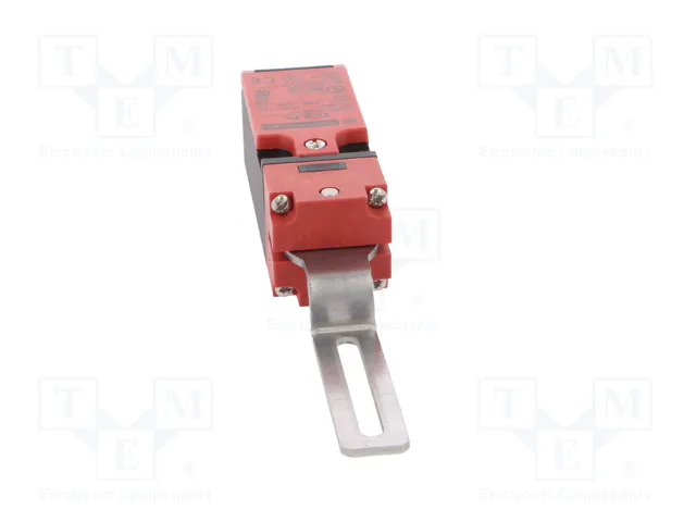 TELEMECANIQUE SENSORS XCSPL581 Interruptor de seguridad de bisagra rojo