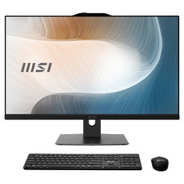 MSI Modern AM272P 1M-1235AT Todo en Uno PC de 27 Pulgadas Full HD, Intel Core 7 150U, 16 GB RAM, 1 TB SSD, Windows 11 Pro, Color Negro