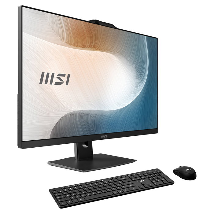 MSI Modern AM272P 1M-1235AT Todo en Uno PC de 27 Pulgadas Full HD, Intel Core 7 150U, 16 GB RAM, 1 TB SSD, Windows 11 Pro, Color Negro