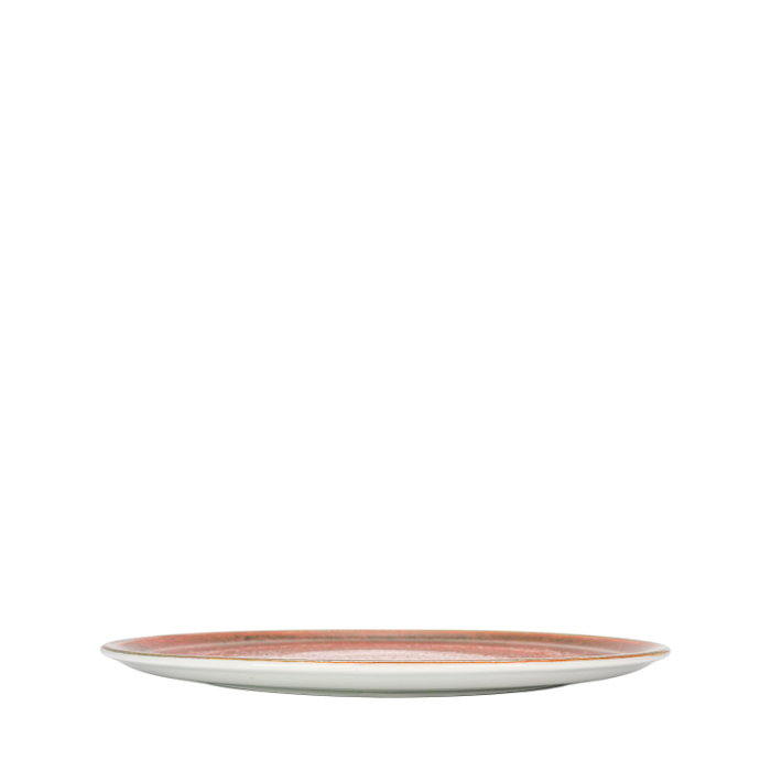 Summa Plato Pizza Magma de Porcelana, 33 cm - Plato para Pizza (Set de 6)