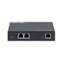 Intellinet Prolongador PoE Gigabit 2 Puertos, Extensión PoE hasta 100 m, 60 W Presupuesto PoE, Compatible IEEE 802.3bt/at/af, Carcasa Metálica, Garantía 3 Años