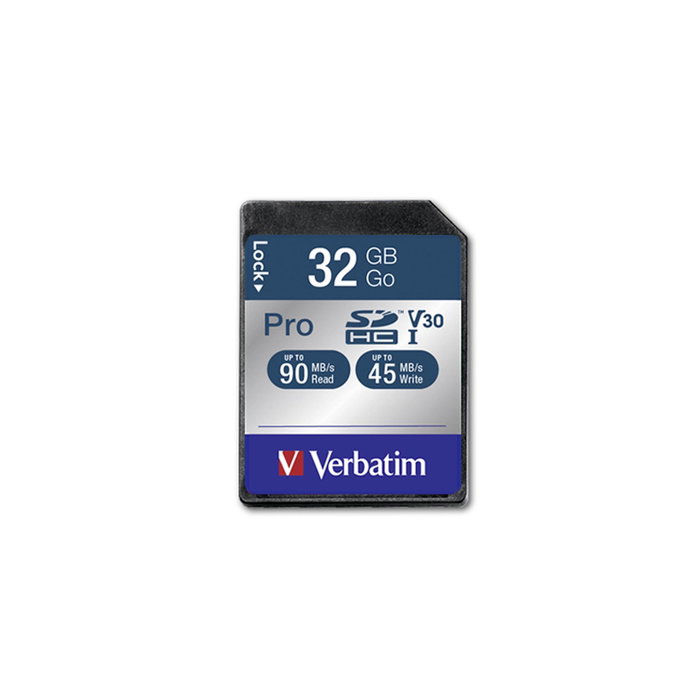 Verbatim Pro SDHC 32 GB Clase 10 UHS-I Verbatim Pro SDHC 32 GB Clase 10 UHS-I