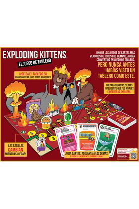 Asmodee Exploding Kittens: El Juego de Tablero