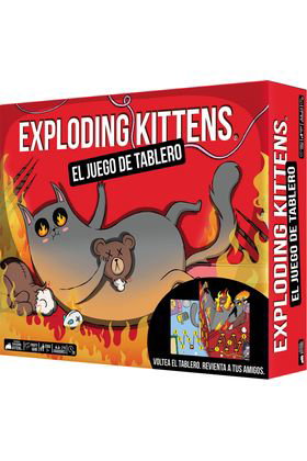 Asmodee Exploding Kittens: El Juego de Tablero