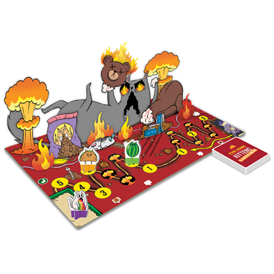 Exploding Kittens EKIBG01ES - Juego de Mesa Exploding Kittens: El Juego, Juego de Cartas y Tablero en Español