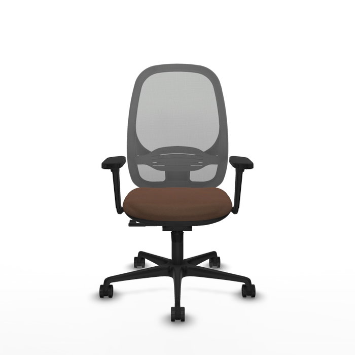 PIQUERAS Y CRESPO Silla de oficina Cilanco con mecanismo Sincro, Brazos 3D y Malla Gris PIQUERAS Y CRESPO Silla de oficina Cilanco con mecanismo Sincro, Brazos 3D y Malla Gris