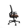 PIQUERAS Y CRESPO Silla de oficina Cilanco con mecanismo Sincro, Brazos 3D y Malla Gris