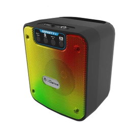 Cefa Altavoz Portátil Bluetooth Go Party con luces LED y función Karaoke