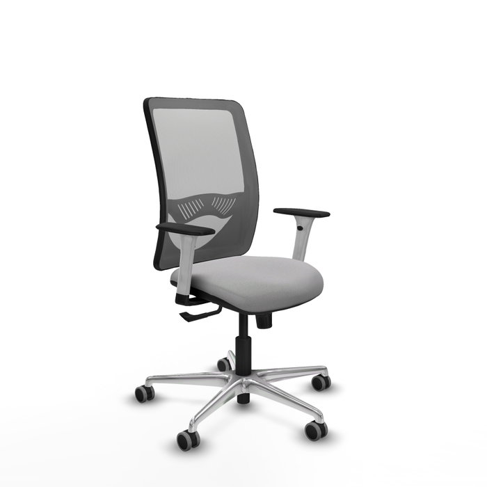 PIQUERAS Y CRESPO Silla de oficina Zulema con mecanismo Sincro, Gris PIQUERAS Y CRESPO Silla de oficina Zulema con mecanismo Sincro, Gris