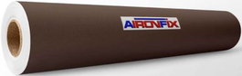 AIRONFIX Rollo de Forro Autoadhesivo Marrón 2 Brillos 0.45x20m