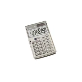 Canon LS-10TEG Calculadora Financiera de Bolsillo 10 Dígitos Gris