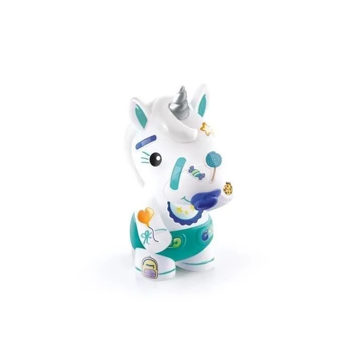 Canal Toys OFG 287 Figuras Familia Unicornio Mamá Luminosa y Dos Bebés para Decorar