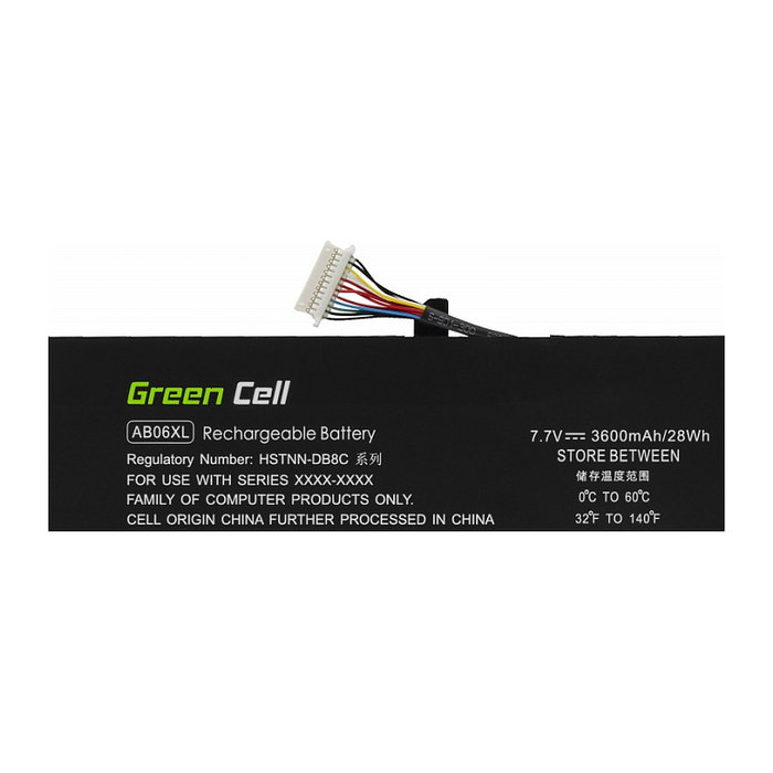 Green Cell Batería AB06XL para HP Envy 13 7.7V 3600mAh