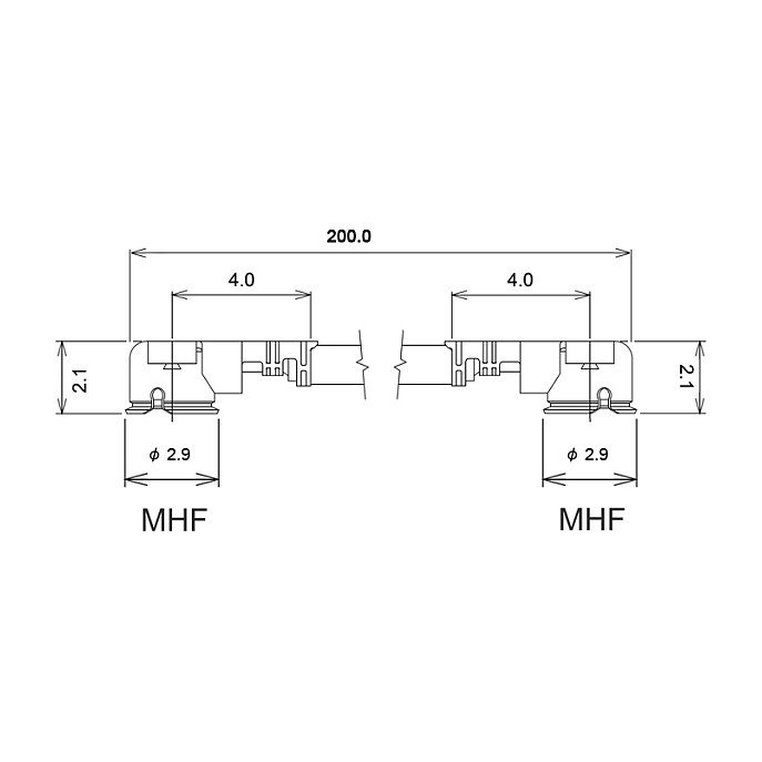 DeLOCK 89608 Cable Coaxial MHF (I-PEX) a MHF (I-PEX) de 0,2 m