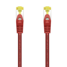 Aisens Cable de Red RJ45 Cat.7 S/FTP LSZH 600 MHz Rojo 25 cm