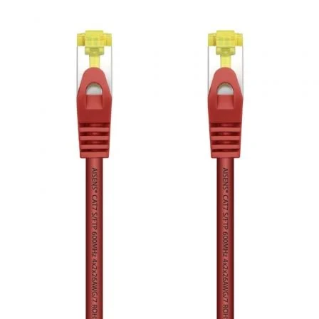 Aisens Cable de Red RJ45 SFTP Cat.7 A146-0468 Latiguillo 25cm Rojo 10 Gigabit/s OFC LSZH Aisens Cable de Red RJ45 SFTP Cat.7 A146-0468 Latiguillo 25cm Rojo 10 Gigabit/s OFC LSZH