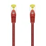 Aisens Cable de Red RJ45 SFTP Cat.7 A146-0468 Latiguillo 25cm Rojo 10 Gigabit/s OFC LSZH