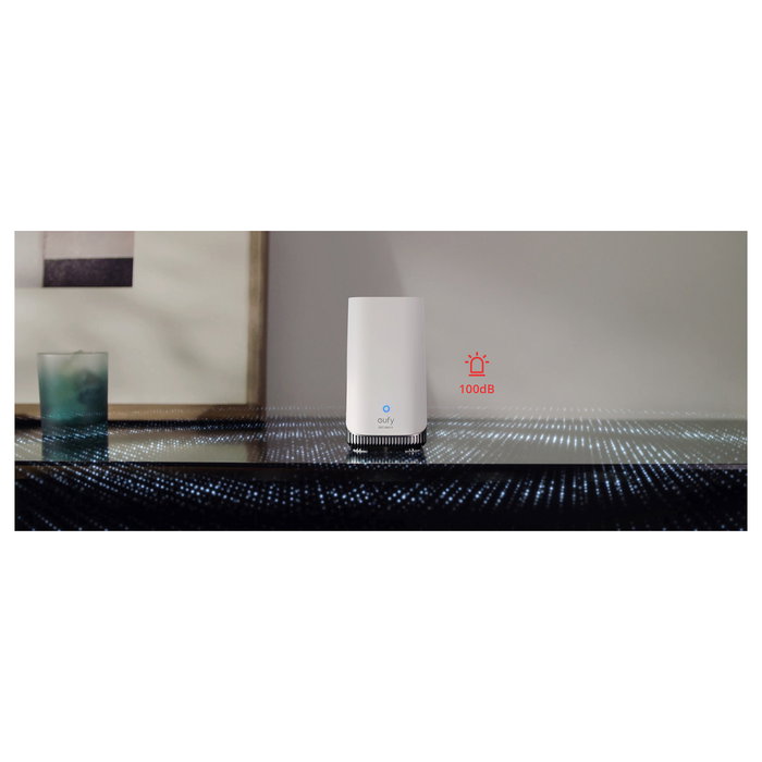 Anker Eufy HomeBase 3 T80303D1, Central para Seguridad Hogar con Almacenamiento de 16 TB SATA, Blanco