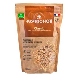FAVRICHON Crunchy Muesli Classic 375 Gr. Bio Sg Vegan