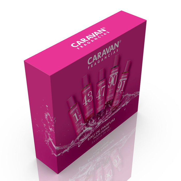 Caravan Discovery Conjunto 5 Fragancias Eau de Parfum, 5 x 30 ml (1, 43, 47, 90 y 91) Caravan Discovery Conjunto 5 Fragancias Eau de Parfum, 5 x 30 ml (1, 43, 47, 90 y 91)