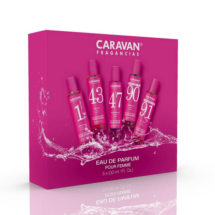 Caravan Discovery Conjunto 5 Fragancias Eau de Parfum, 5 x 30 ml (1, 43, 47, 90 y 91) Caravan Discovery Conjunto 5 Fragancias Eau de Parfum, 5 x 30 ml (1, 43, 47, 90 y 91)