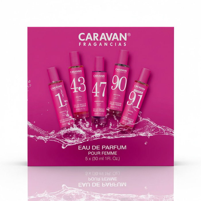 Caravan Discovery Conjunto 5 Fragancias Eau de Parfum, 5 x 30 ml (1, 43, 47, 90 y 91) Caravan Discovery Conjunto 5 Fragancias Eau de Parfum, 5 x 30 ml (1, 43, 47, 90 y 91)