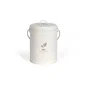 Livoo Cubo de Compostaje de Cocina MES154C, Cream, 6 L